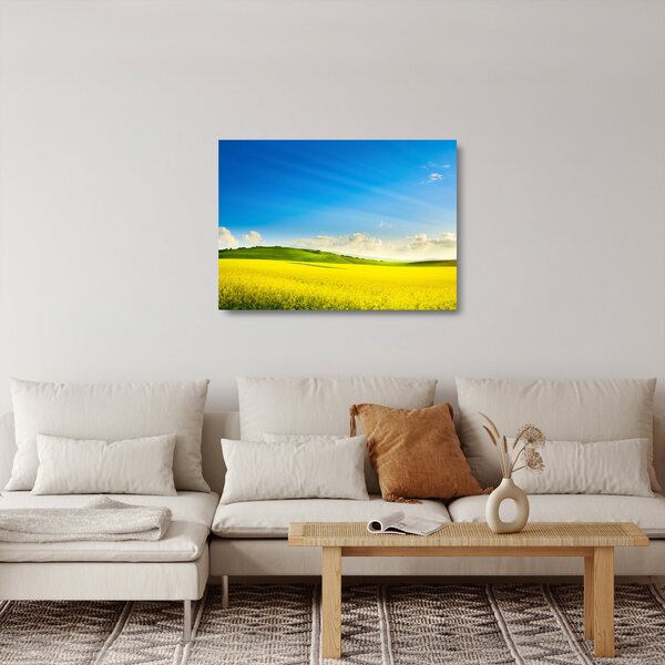 Staklena slika - Proljetno nebo (70x50 cm)