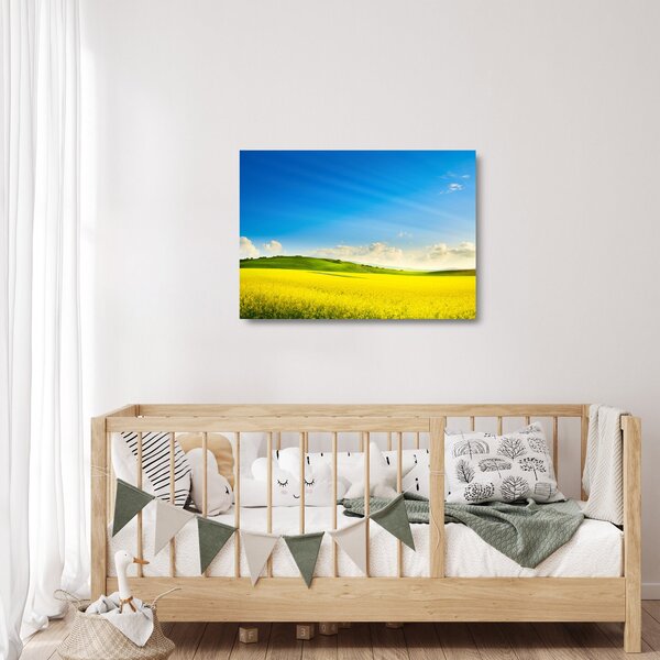 Staklena slika - Proljetno nebo (70x50 cm)