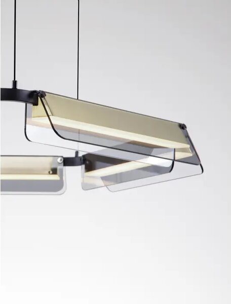 APNEA VISILICA LED/3000K/61W/6646Lm/CRNA & ZLATNA NL9009131