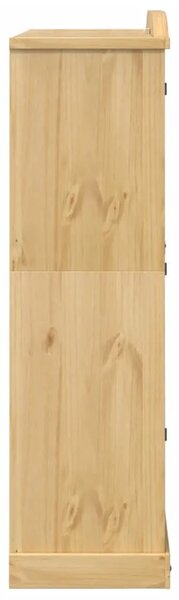 Ormar Corona 151 5 x 52 x 186 cm od masivne borovine - Smeđa 1 1 Smeđa