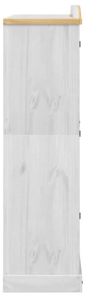 Ormar Corona 151 5 x 52 x 186 cm od masivne borovine - Bijela 1 1 Bijela
