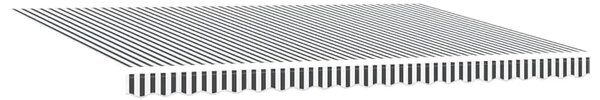 Tenda na ručno uvlačenje s LED antracit i bijela 500x300 cm - Antracit i bijela 500 x 300 cm 1 Antracit i bijela