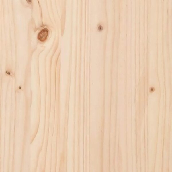 Krevet na kat 90 x 190 cm od masivne borovine - Prirodna 90 x 190 cm Prirodna 90 x 190 cm