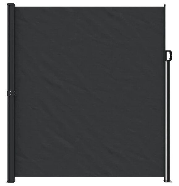 Bočna tenda na uvlačenje crna 220 x 300 cm - Crna 220 x 300 cm 1 Crna