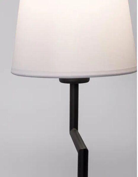 SAVONA STOLNA LAMPA E27 IP20/BIJELA & CRNA NL9919152