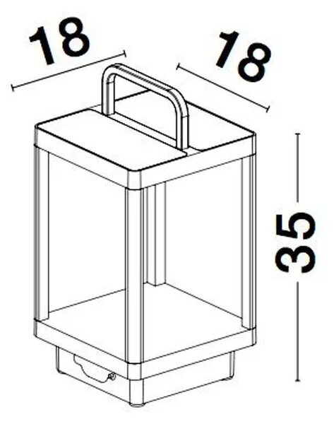 BALI LED 2W/3000K/310lm/IP65/ANTRACIT SOLAR NL9922360