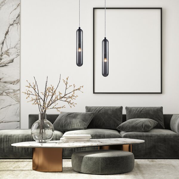 PAX BLACK viseća lampa 1xG9