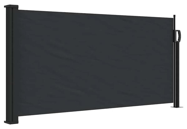 Bočna tenda na uvlačenje crna 100 x 500 cm - Crna 100 x 500 cm 1 Crna