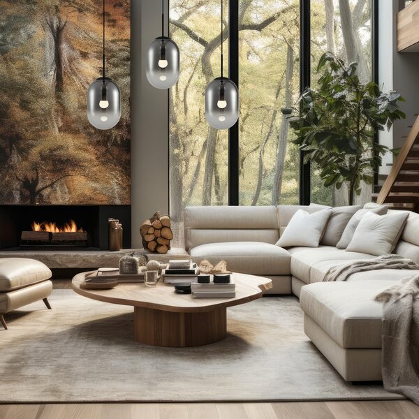 ALIAS BLACK viseća lampa 3xE14