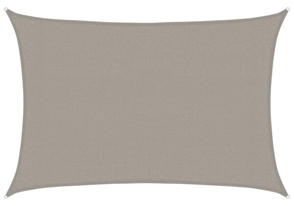 Jedro za zaštitu od sunca 160 g/m² pravokutno 3x4 m HDPE - Svjetlosiva 3 x 4 m 1 Svjetlosiva