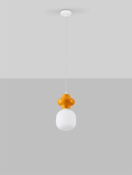 CLIO VISILICA LED E14/5W/NARANČASTA & BIJELA NL9009109