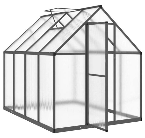 Staklenik s okvirom antracit 224 x 169 x 195 cm aluminijski - Antracit 224 x 169 x 195 cm 1 Antracit