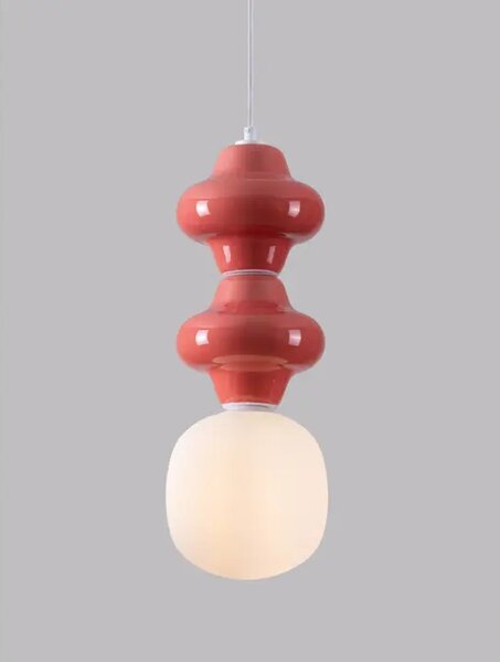 CLIO VISILICA LED E14/5W/CRVENA & BIJELA NL9009111