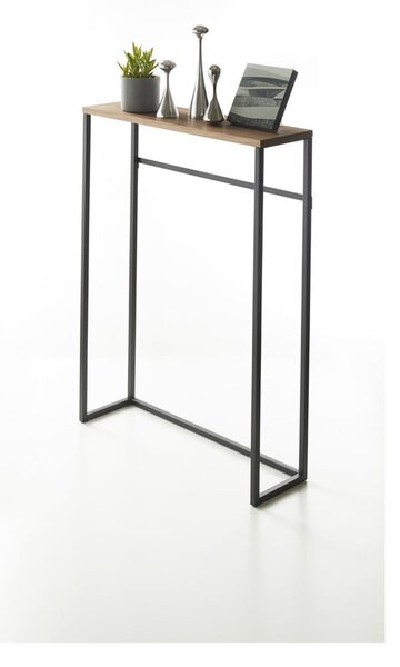 Crni pomoćni stol 18.5x60 cm Tower – YAMAZAKI