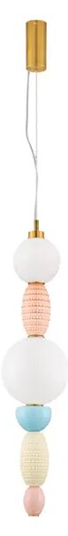 OBRIE VISILICA LED/3000K/23W/1423Lm/ZLATNA & PLAVA & LJUBIČASTA & BIJELA NL9009153