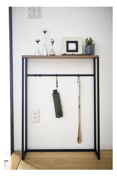 Crni pomoćni stol 18.5x60 cm Tower – YAMAZAKI