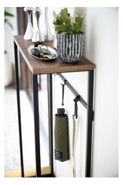 Crni pomoćni stol 18.5x60 cm Tower – YAMAZAKI