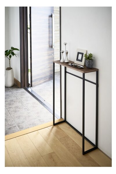Crni pomoćni stol 18.5x60 cm Tower – YAMAZAKI