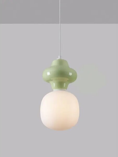 CLIO VISILICA LED E14/5W/ZELENA & BIJELA NL9009108