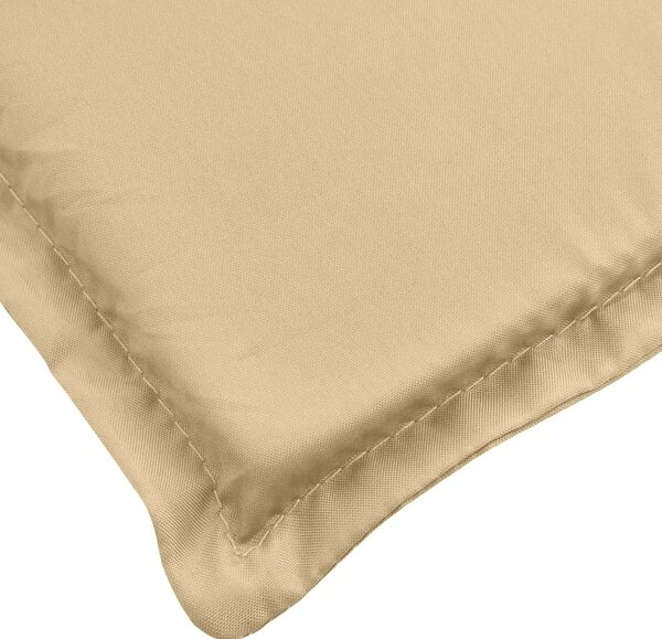 Jastuci za vrtnu klupu 2 kom bež 200x50x7 cm tkanine - prošarana bež 200 x 50 x 7 cm 1 Prošarana bež
