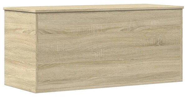 Kutija za pohranu boja hrasta 100x42x46cm od konstruiranog drva - sonoma hrast 100 x 42 x 46 cm 1 Sonoma hrast