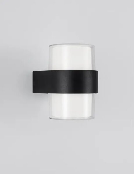 DARF VANJSKA ZIDNA SVJETILJKA LED 2x5W/3000K/840lm/IP54/CRNA NL9925666