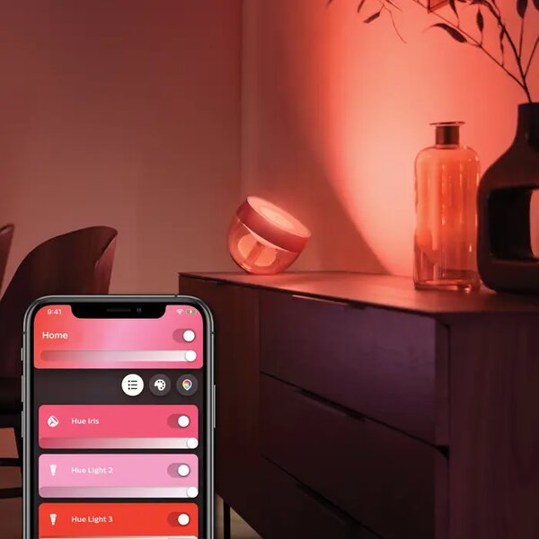 IRIS PHILIPS HUE prijenosna LED svjetiljka GEN4 bakrena 8719514411586