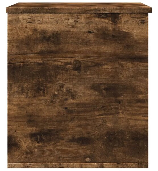 Kutija za pohranu boja hrasta 60x42x46 cm konstruirano drvo - Dimljeni hrast 60 x 42 x 46 cm 1 Dimljeni hrast