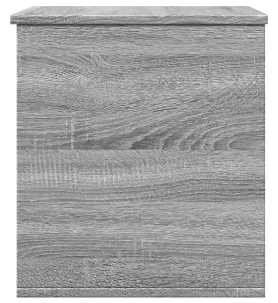 Kutija za pohranu boja hrasta 60x42x46 cm od konstruiranog drva - Sivi hrast sonoma 60 x 42 x 46 cm 1 Sivi hrast sonoma