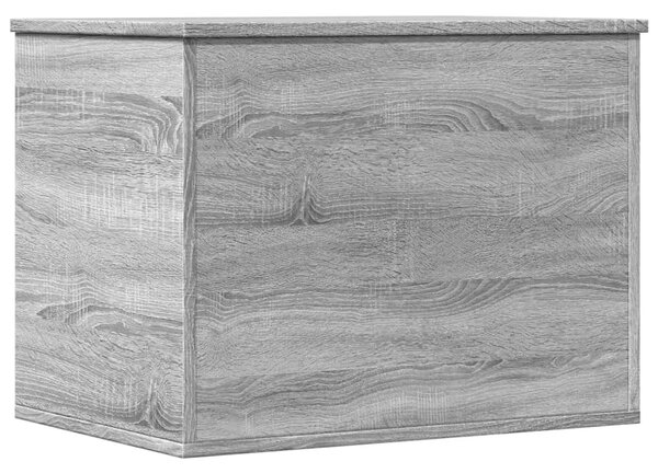 Kutija za pohranu boja hrasta 60x42x46 cm od konstruiranog drva - Sivi hrast sonoma 60 x 42 x 46 cm 1 Sivi hrast sonoma