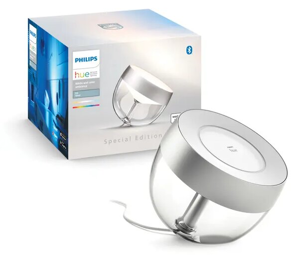 IRIS PHILIPS HUE prijenosna LED svjetiljka GEN4 srebrna 8719514411524