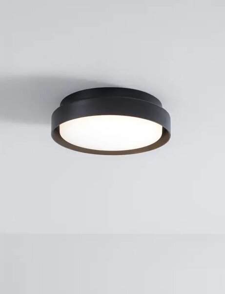 OLIVER VANJSKA ZIDNA SVJETILJKA LED 20W/3000K/1550lm/IP65/CRNA NL9944603