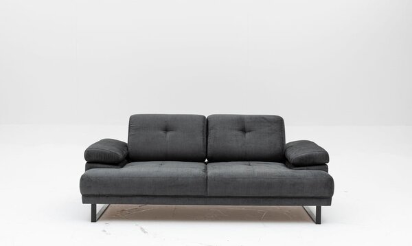 Tamno siva sklopiva sofa 199 cm Mustang – Balcab Home