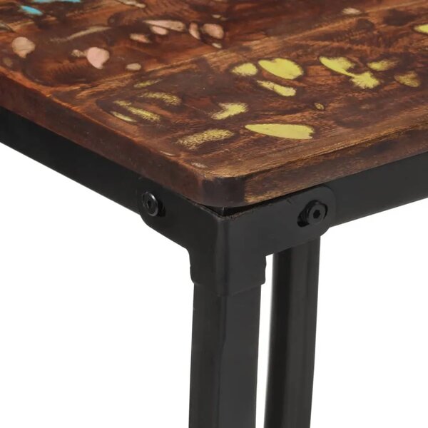 Barske stolice 2 kom od masivnog obnovljenog drva - 2 solid wood reclaimed 2 solid wood reclaimed