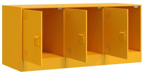 TV ormarić boja senfa 99 x 39 x 44 cm čelični - žuta boja senfa 1 Žuta boja senfa