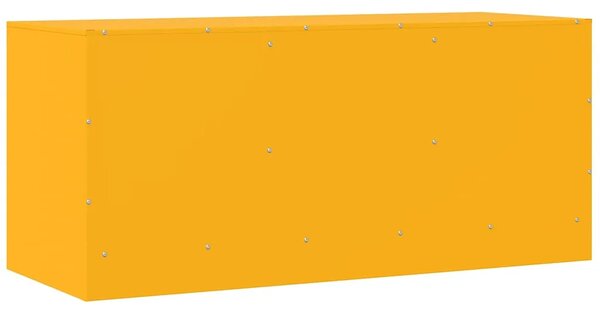 TV ormarić boja senfa 99 x 39 x 44 cm čelični - žuta boja senfa 1 Žuta boja senfa