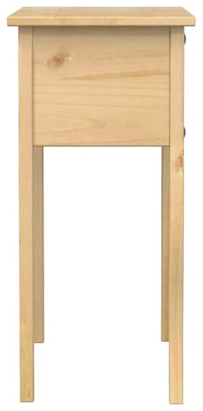 Konzolni stol Corona 73 x 35 x 73 cm od masivne borovine - Smeđa 1 Smeđa