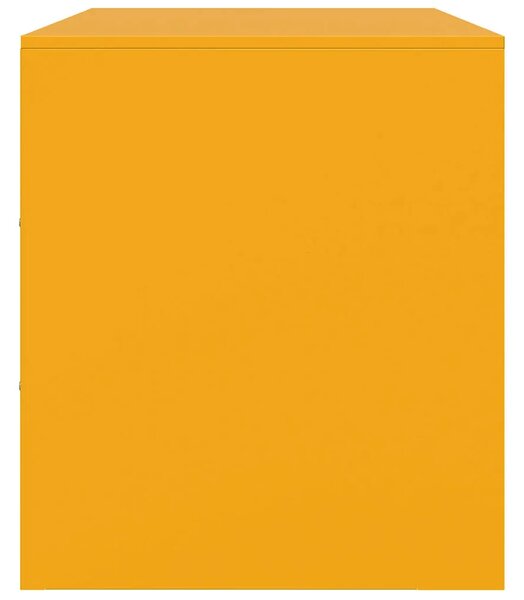 TV ormarić boja senfa 99 x 39 x 44 cm čelični - žuta boja senfa 1 Žuta boja senfa