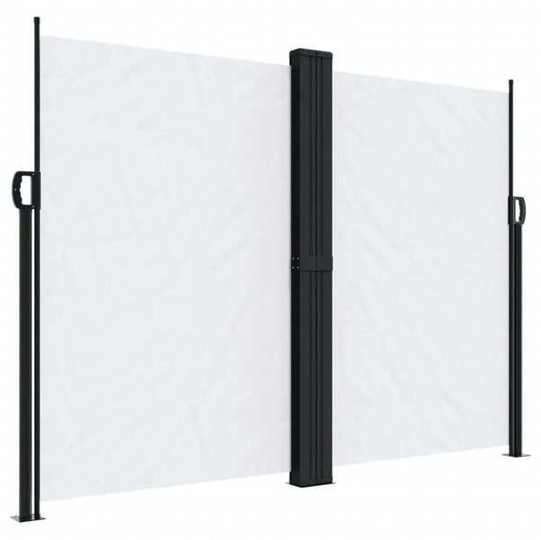 Bočna tenda na uvlačenje bijela 180x600 cm - Bijela 180 x 600 cm 1 Bijela