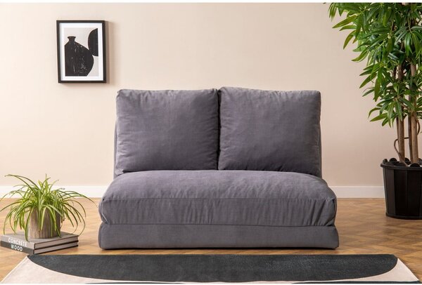 Siva sklopiva sofa 120 cm Taida – Balcab Home