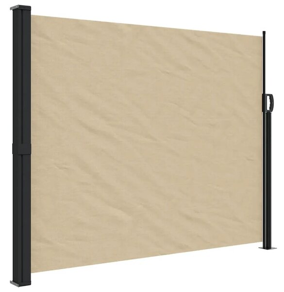 Bočna tenda na uvlačenje bež 160 x 500 cm - Bež 160 x 500 cm 1 Bež