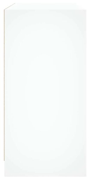 Komoda bijela 102x37x75 5 cm od konstruiranog drva - Bijela 1 102 cm Bijela