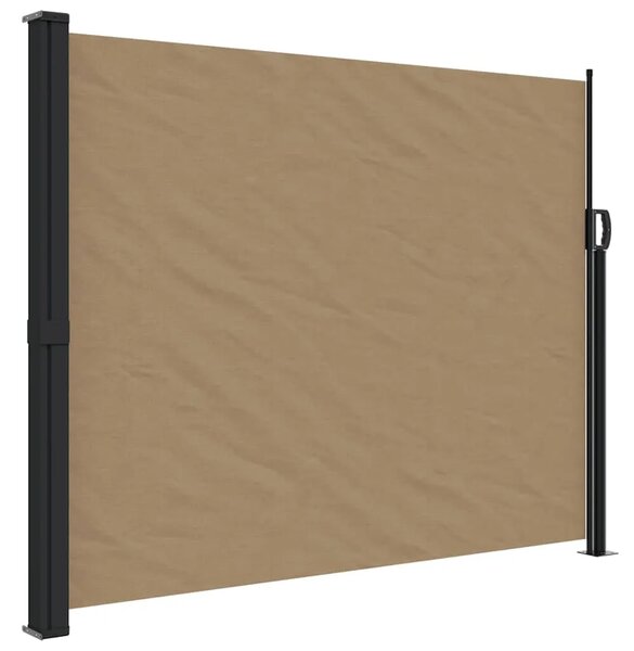 Bočna tenda na uvlačenje smeđesiva 160 x 500 cm - Sivo-smeđa 160 x 500 cm 1 Sivo-smeđa