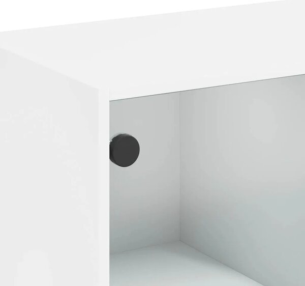 Komoda bijela 102x37x75 5 cm od konstruiranog drva - Bijela 1 102 cm Bijela