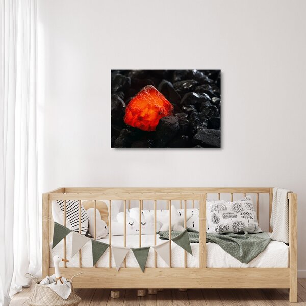 Staklena slika - užareni mineral (70x50 cm)
