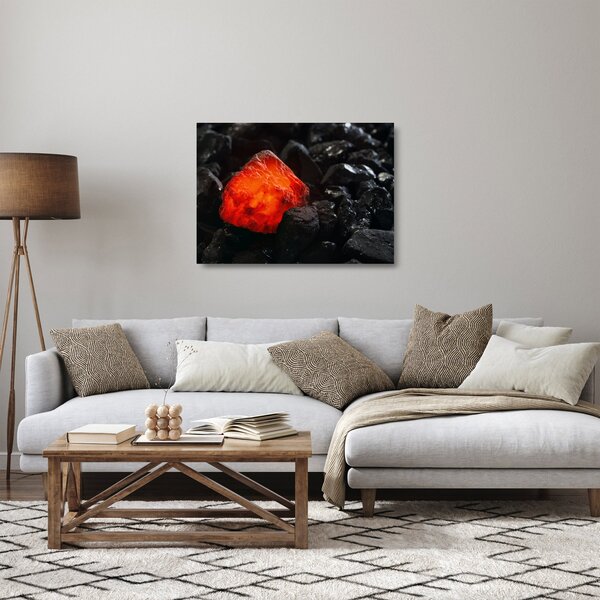 Staklena slika - užareni mineral (70x50 cm)