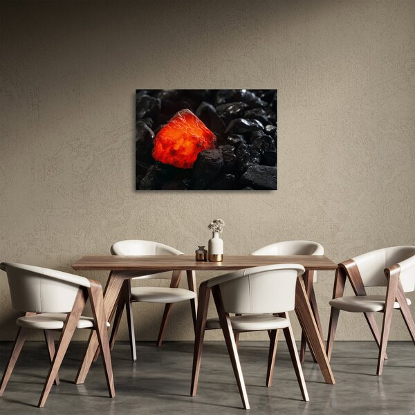 Staklena slika - užareni mineral (70x50 cm)