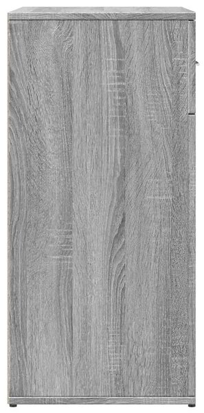 Komoda 2 kom boja hrasta sonome 79x38x80 cm konstruiranog drva - Sivi hrast sonoma 1 Sivi hrast sonoma