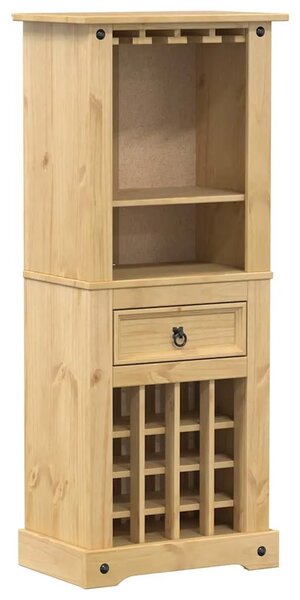 Stalak za vino Corona 56x35x134 5 cm od masivne borovine