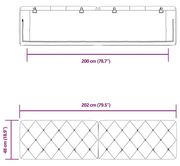 Jastuk za uzglavlje svjetlosivi 200 cm baršunasti - Svjetlosiva 200 cm 1 Svjetlosiva